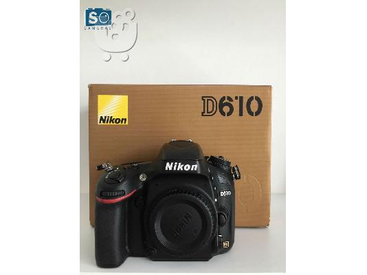 Nikon D610 ψηφιακή φωτογραφική μηχανή SLR με 28-300mm VR AF-S φακός ζουμ, τσάντα ώμου &...
